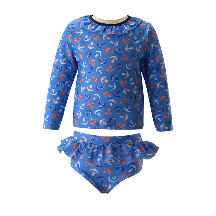 Rachel Riley UK Anchor Rash Guard Set