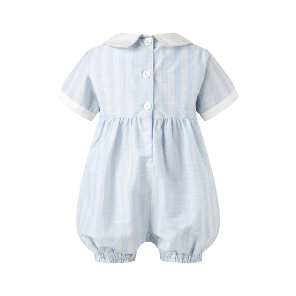 Blue Stripe Babysuit