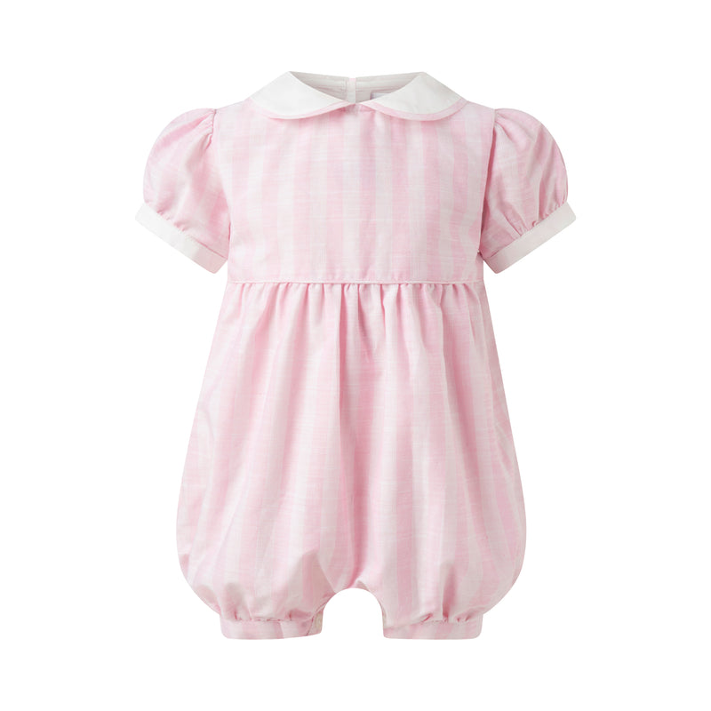 Pink Stripe Babysuit