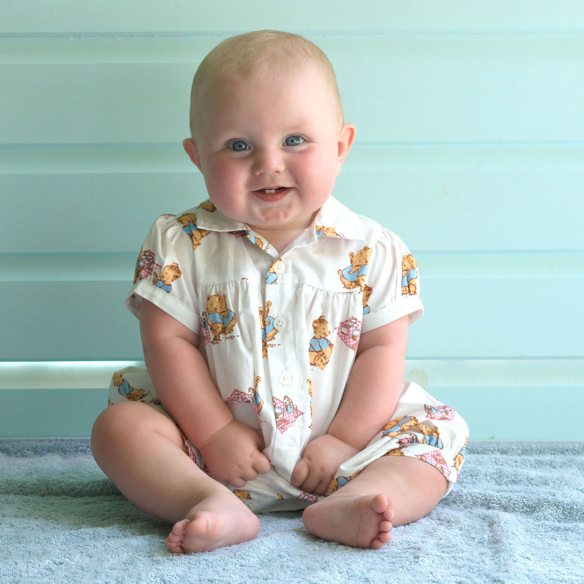 Teddy Picnic Babysuit