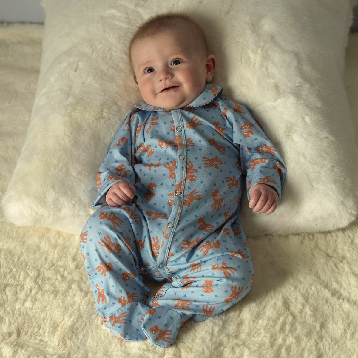 Fawn Star Babygro