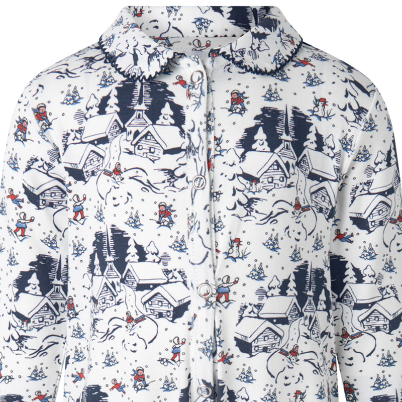 Ivory Chalet Babygro