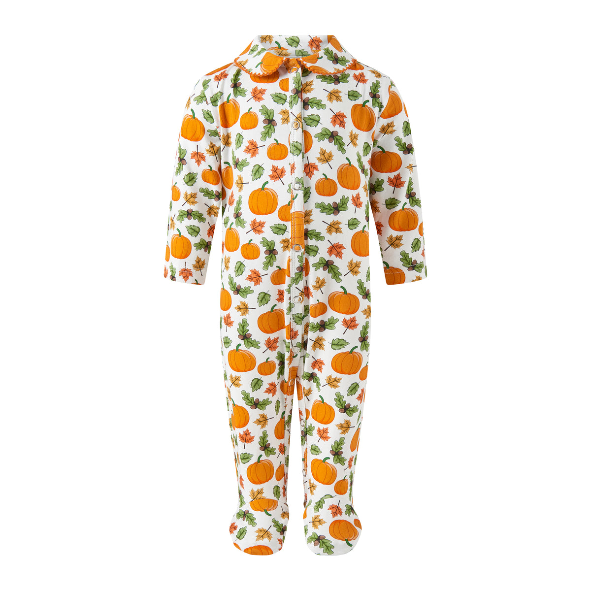 Orange Pumpkin Babygro