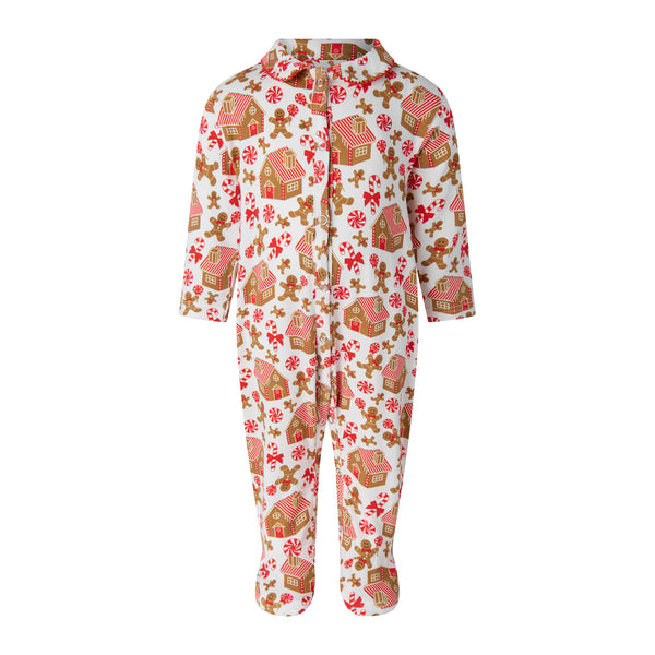 Red Gingerbread Babygro