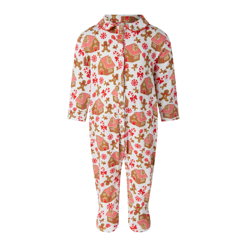 Red Gingerbread Babygro