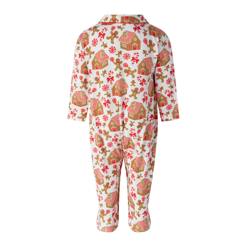 Red Gingerbread Babygro