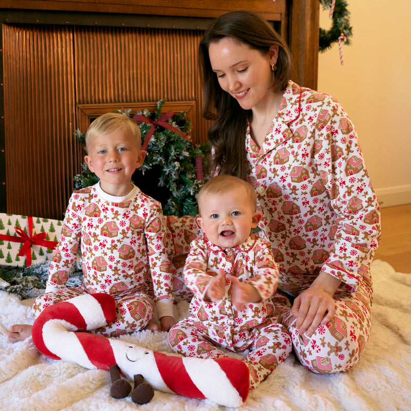 Red Gingerbread Babygro
