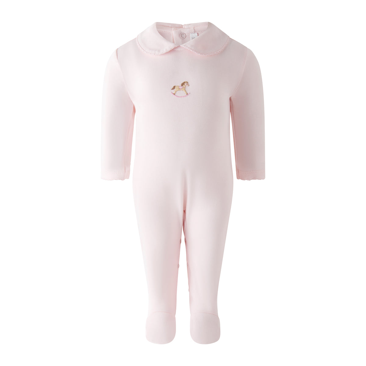 Pink Rocking Horse Babygro