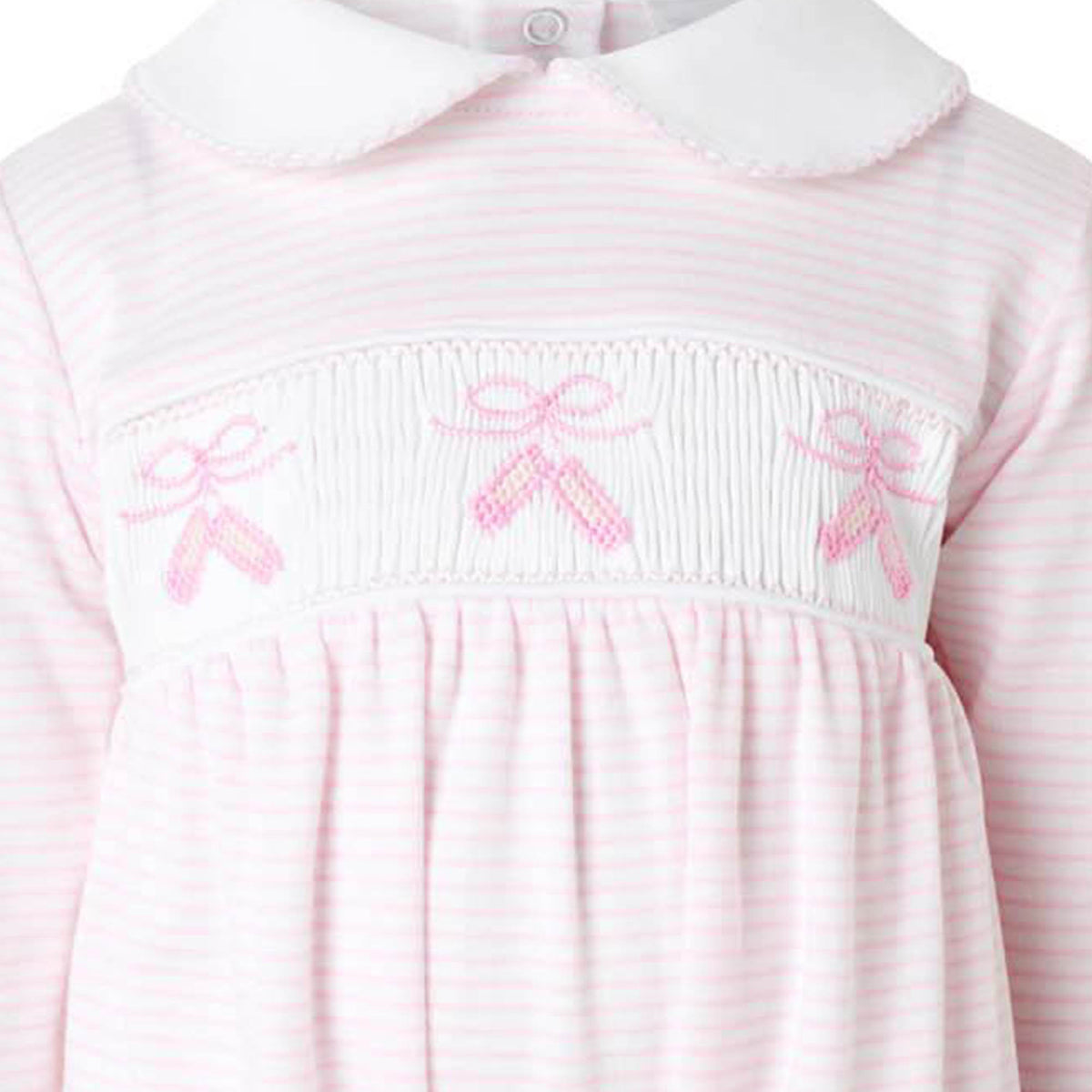 Ballet Smocked Babygro