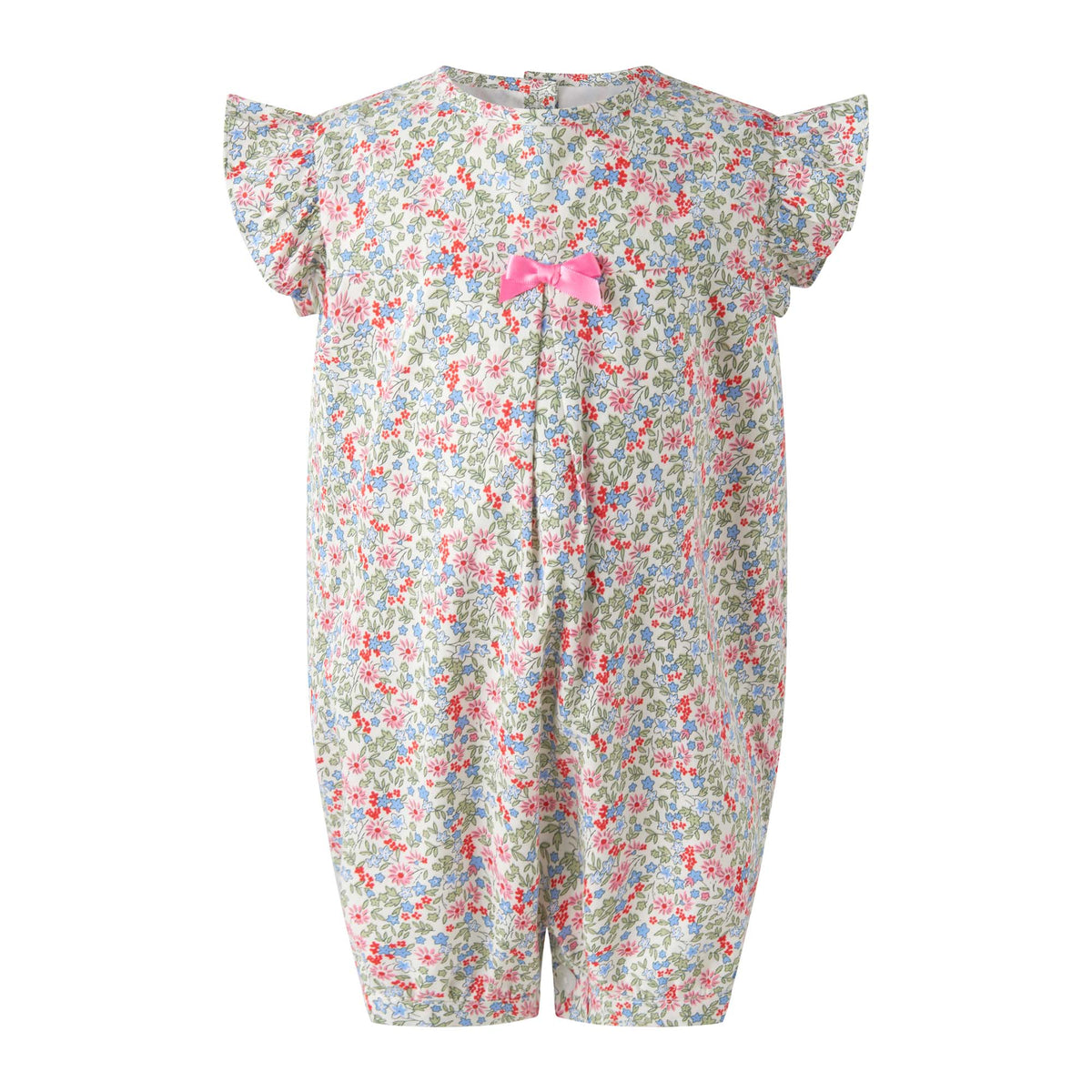 Bright Ditsy Floral Babysuit