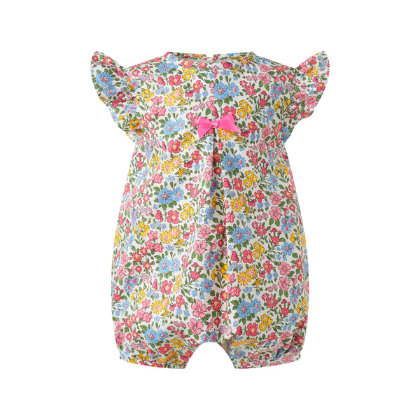 Pansy Floral Babysuit
