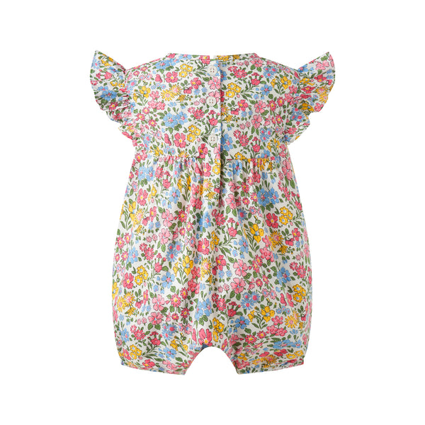 Pansy Floral Babysuit