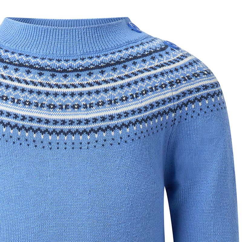 Blue Fairisle Playsuit