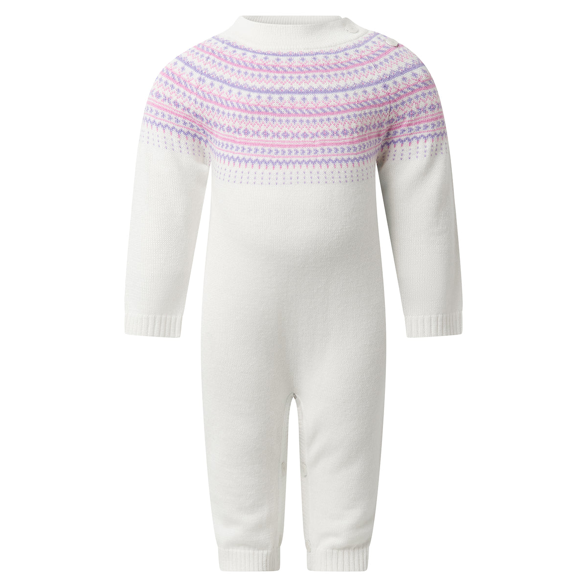 Ivory Fairisle Playsuit