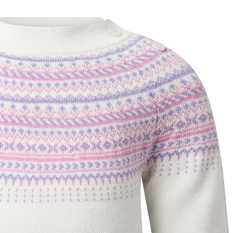 Ivory Fairisle Playsuit