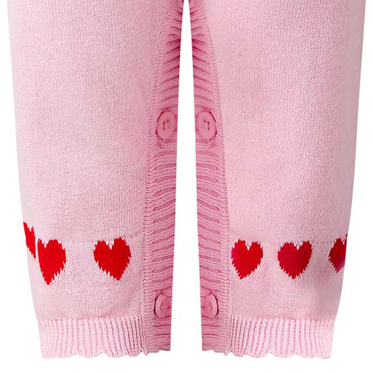 Heart Intarsia Playsuit