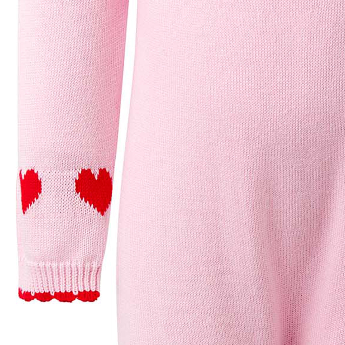 Heart Intarsia Playsuit