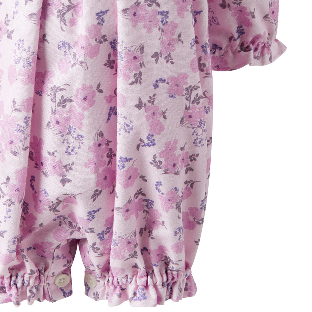 Lilac Smocked Babysuit
