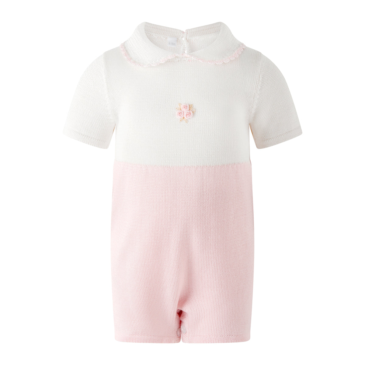 Rose Embroidered Babysuit