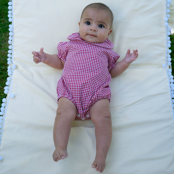 Red Gingham Bubble