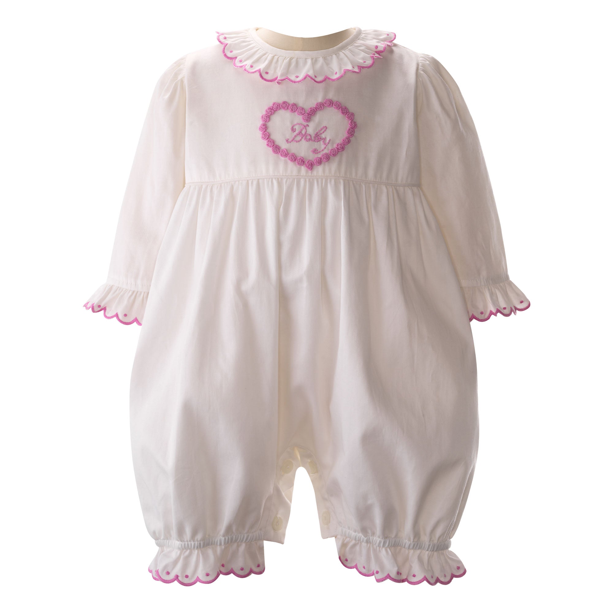 Baby Girls All-Over Check Onesie main image 1