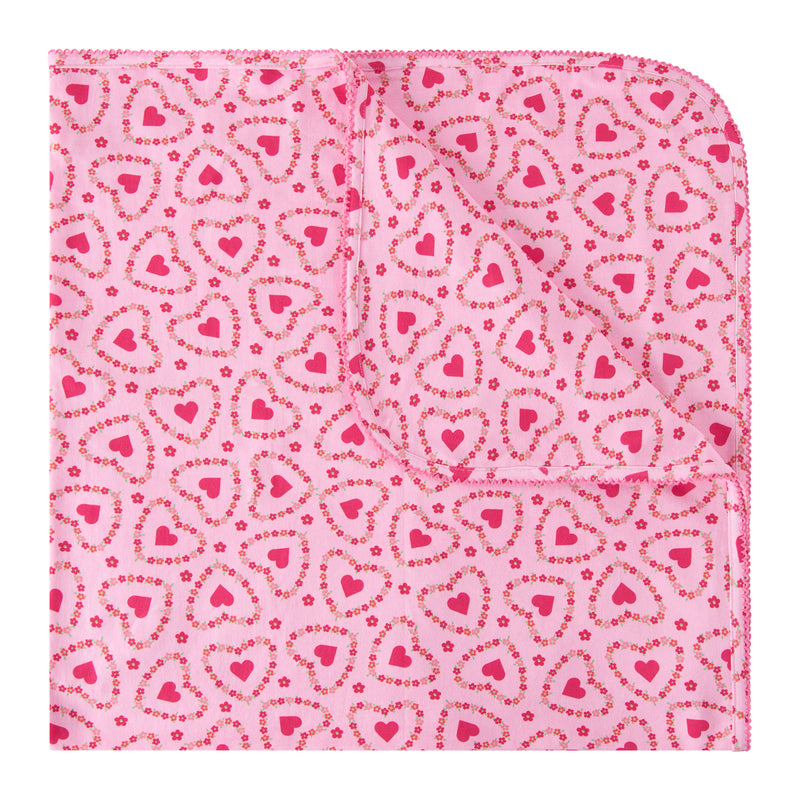Floral Heart Blanket