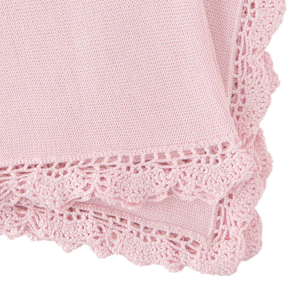 Pink Crochet Blanket