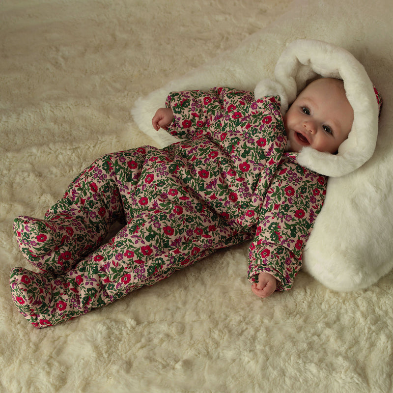 Floral Snowsuit