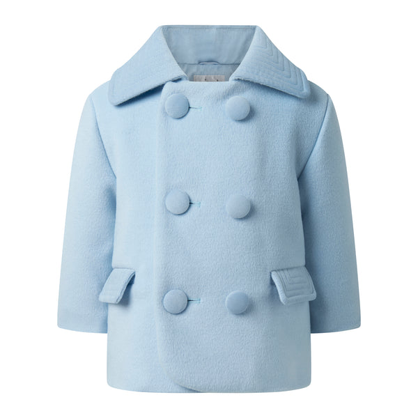 Double Breasted Coat and Bonnet