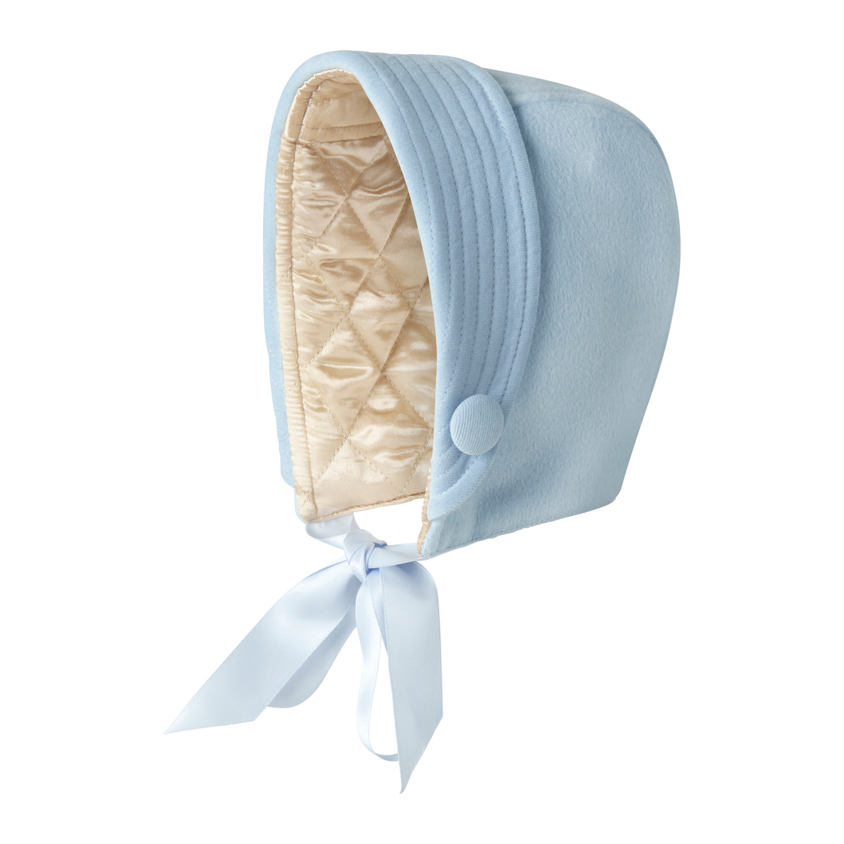 Double Breasted Coat and Bonnet