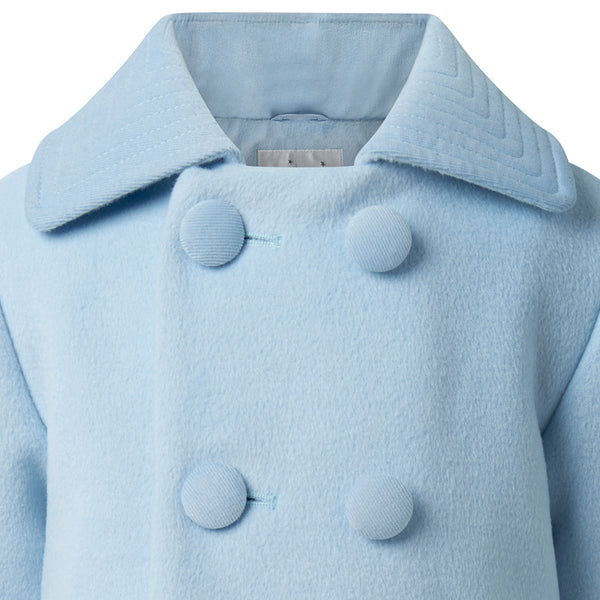 Double Breasted Coat and Bonnet