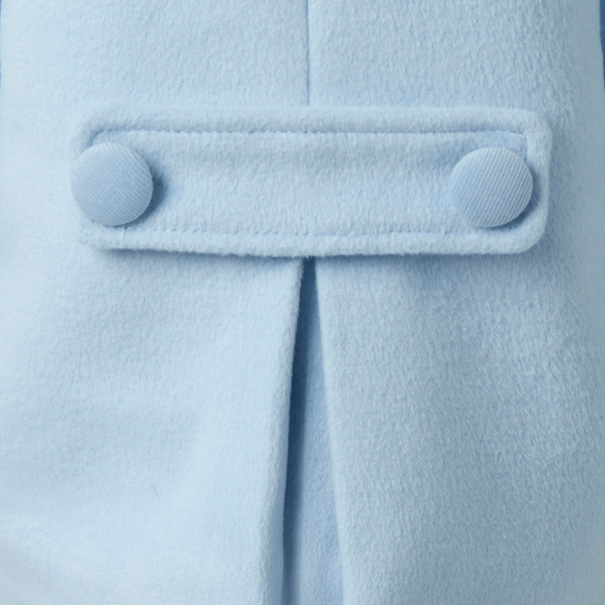 Double Breasted Coat and Bonnet