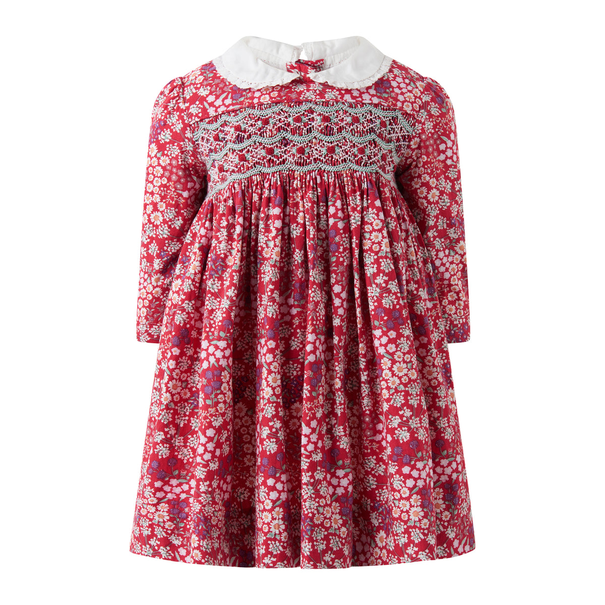 Bouquet Smocked Dress and Bloomers
