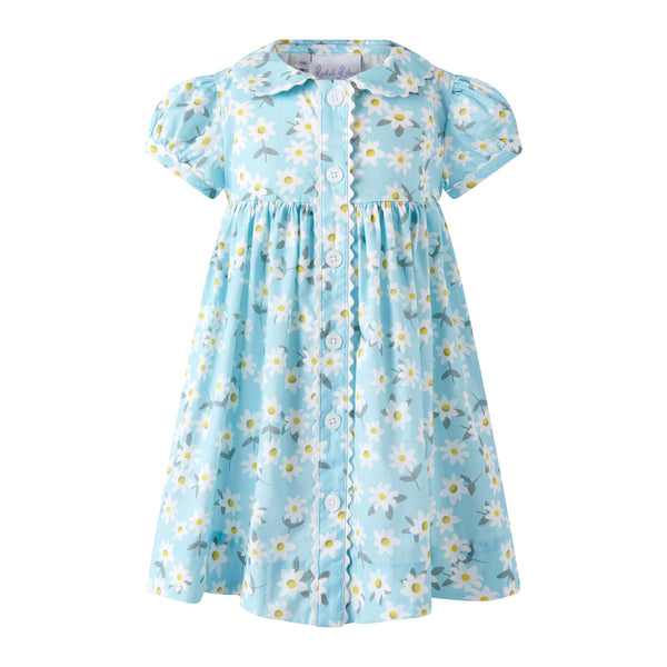 Daisy Button-Front Dress & Bloomers