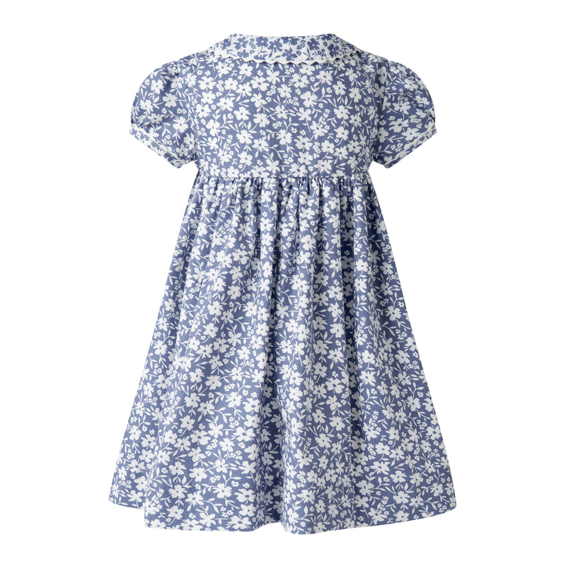 Floral Button-front Dress & Bloomers