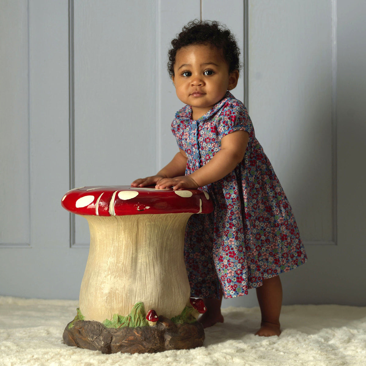 Country Garden Button-Front Dress and Bloomers