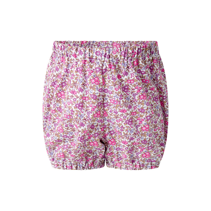 Floral Button-front Dress & Bloomers