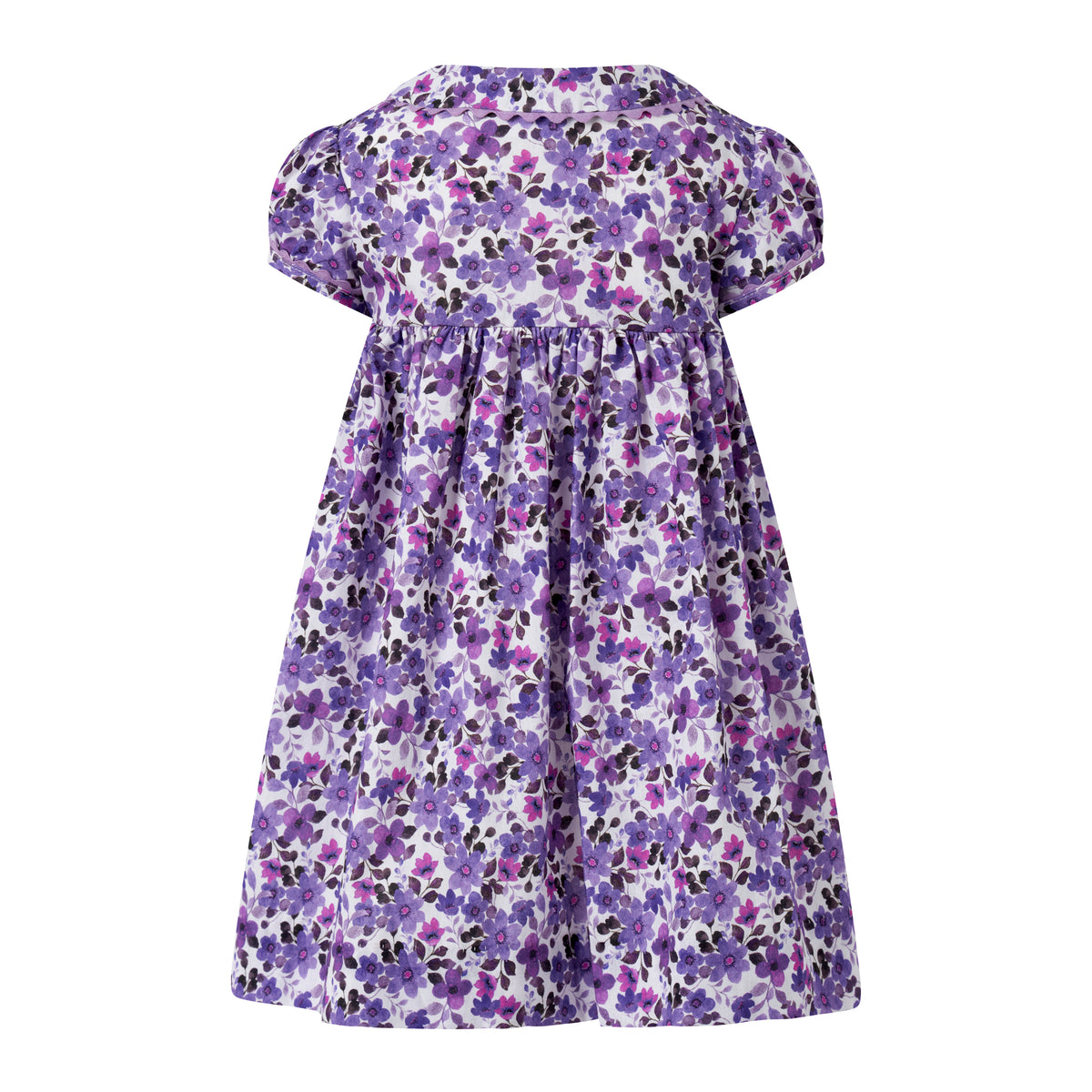 Violet Button-Front Dress and Bloomers