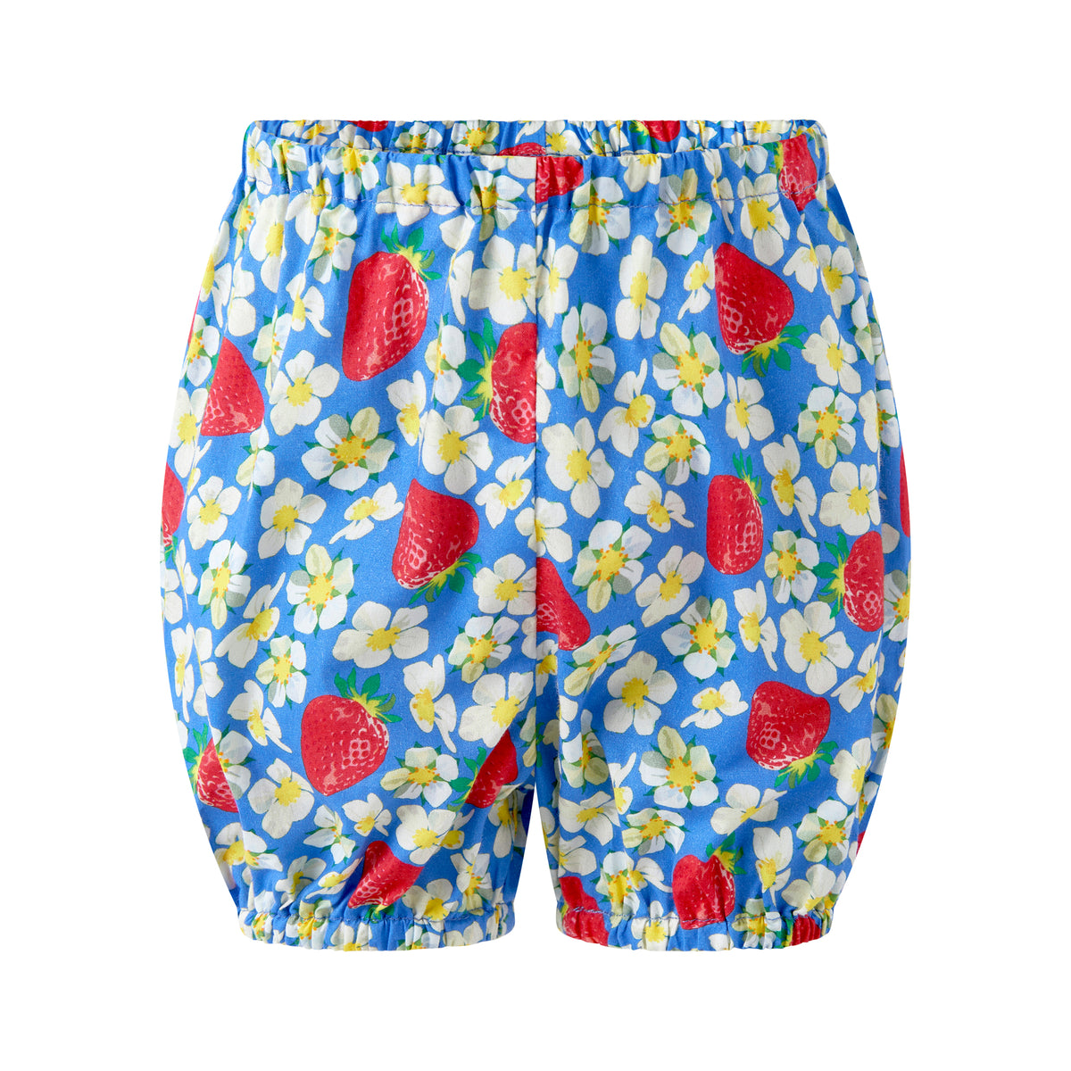 Strawberry Button-Front Dress and Bloomers