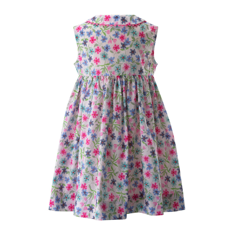 Aster Sleeveless Button-front Dress & Bloomers