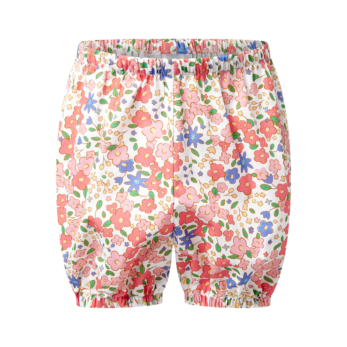 Floral Peter Pan Collar Dress & Bloomers