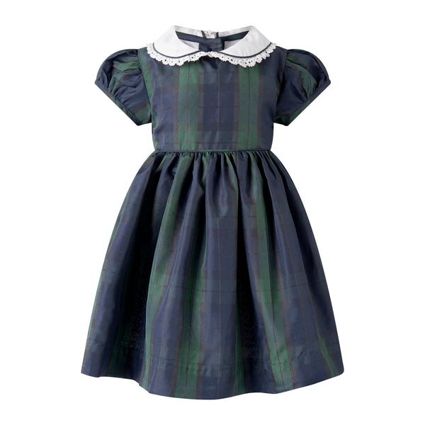 Navy Blackwatch Dress & Bloomers