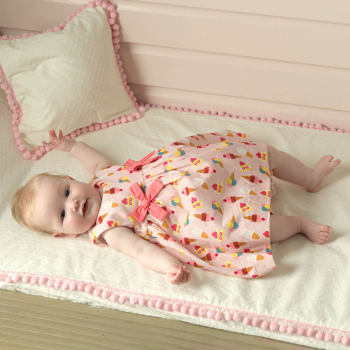 Summer Treats Bow Dress & Bloomers