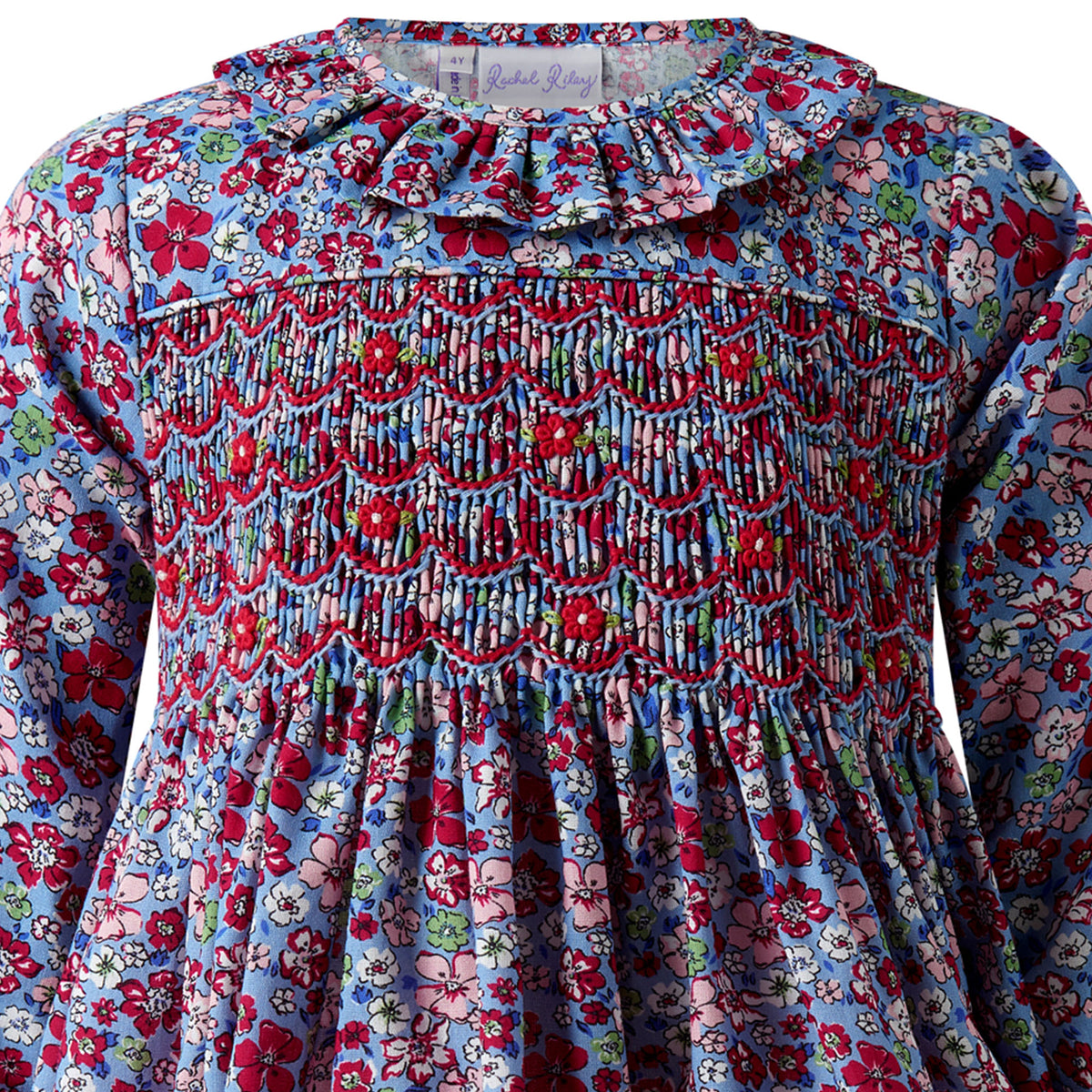 Country Garden Smocked Dress and Bloomers