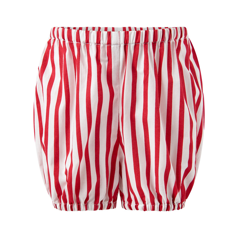 Candy Cane Stripe Smocked Dress & Bloomers