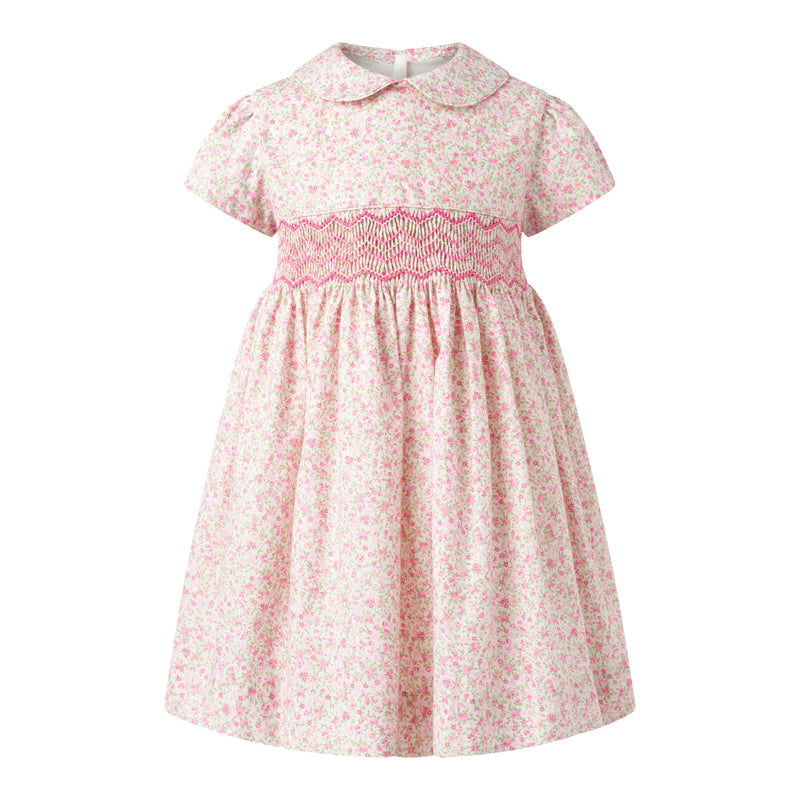 Floral Smocked Dress & Bloomers
