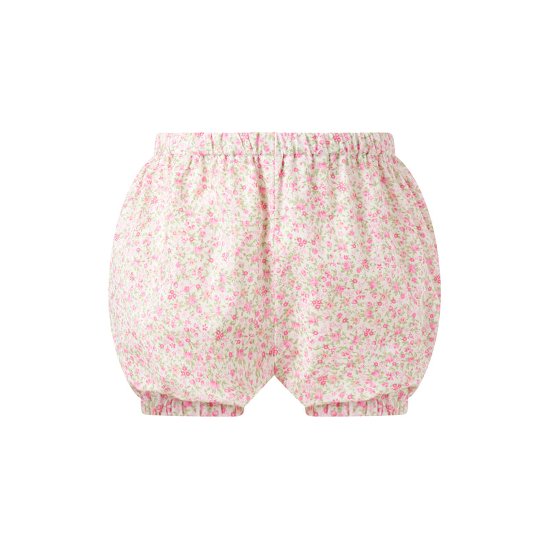 Floral Smocked Dress & Bloomers