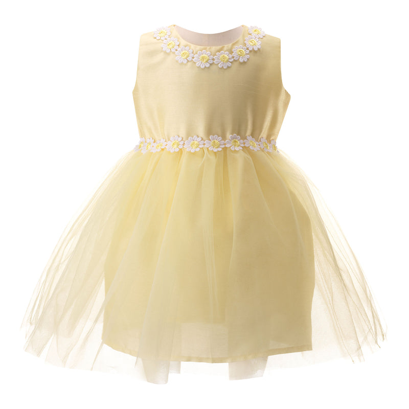 Yellow Daisy Tulle Dress