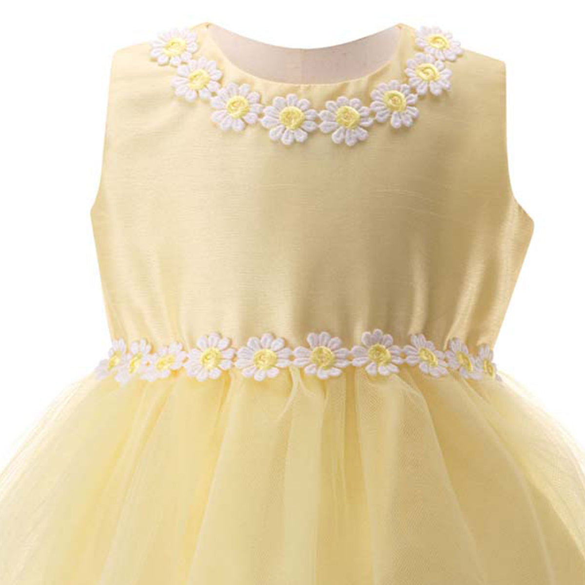 Yellow Daisy Tulle Dress