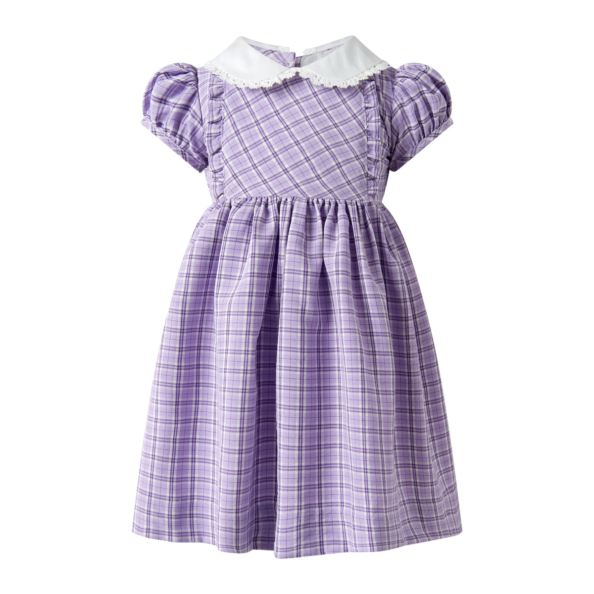 Check Frill Front Dress and Bloomers